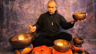 Meditation2nd Chakra with Tibetan Singing Bowls wmv [upl. by Anelle]