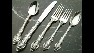 What Is My Sterling Flatware Worth [upl. by Keir]