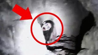 Real Ghosts Caught On Camera Top 10 Scary Videos [upl. by Ycak]