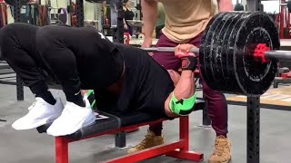 500x20 BENCH PRESS LARRYWHEELS [upl. by Merkley]