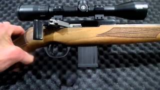 ISSC SPA 17 HMR Straight Pull Rifle Review  Unboxing in English [upl. by Waldron]