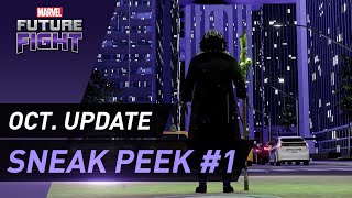 MARVEL Future Fight Oct Update Sneak Peek 1 [upl. by Yecats761]