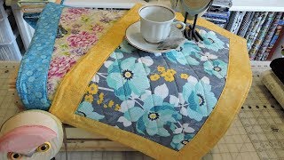 15 Minute Placemat Tutorial  Miter Corners [upl. by Alaric942]