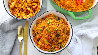 COUSCOUS RECIPE  If You Dont Like CousCous WATCH THIS [upl. by Nawram]