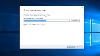 How To ZipUnzip A File Or Folder In Windows 10 Tutorial [upl. by Arev]