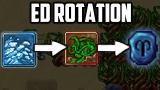 SPELL ROTATION FOR ELDER DRUIDS  Tibia Quick Tips [upl. by Brandise]