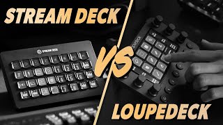 Loupedeck Live VS Stream Deck Comparison [upl. by Tyrrell]