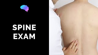 Spine Examination  OSCE Guide  UKMLA  CPSA  PLAB 2 [upl. by Durward]