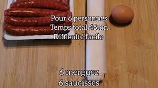 FEUILLETÉS MERGUEZ SAUCISSE ET BONBONS FEUILLETÉS À LA SOUBRESSADE DESPAGNE [upl. by Pegeen]