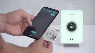 Professional Installer Video How to install our wireless Bosch EasyControl  Worcester Bosch [upl. by Eidnak737]