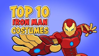 Top 10 Iron Man Costumes [upl. by Hans391]