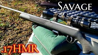 Savage 93 93R17 17HMR Review amp Shoot [upl. by Nevi]