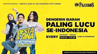 62 DGITM Prambors  april mop gina mobilnya dikempesin eh kenny ngomongnya😂 siaranradio [upl. by Odnumde]