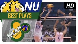 UAAP 80 MV Francis Saura dazes the Ateneo defense with a quick bomb  NU  Best Plays [upl. by Breban]