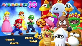 Mario Party 10 The Movie  Full Game Walkthrough [upl. by Notxed695]