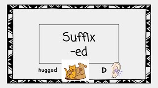 Suffix ED Sounds like D  4 Minute Phonics [upl. by Wesley]