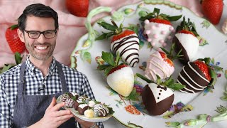 Easy Chocolate Covered Strawberries [upl. by Adriano407]