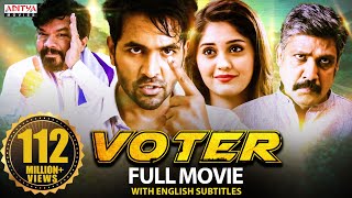 Voter New Hindi Dubbed Full Movie 2021  Latest Hindi Dubbed Movie  Vishnu Manchu  Surabhi [upl. by Walsh232]