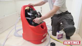 How to powerflush a central heating system 12 [upl. by Mignon]