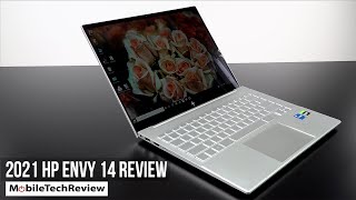 2021 HP Envy 14 Review [upl. by Calvina27]