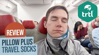 Trtl Pillow Review New version  Best travel pillow [upl. by Chemosh]