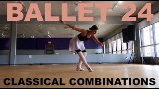 Ballet Workout Beginner Waltz Combination [upl. by Leanora911]