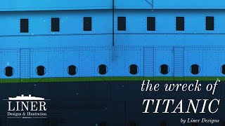 Titanic Wreck  Virtual Tour [upl. by Ecinaej]