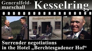 AICOLORIZEDRESTORED The surrender negotiations of Generalfeldmarschall Kesselring [upl. by Aiceila739]