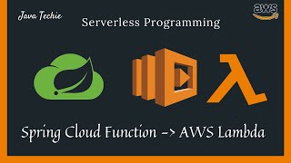 Spring Boot Serverless Architecture using AWS Lambda  Spring Cloud Function  JavaTechie [upl. by Eimmas]