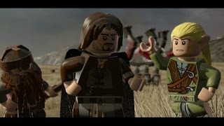 LEGO Lord of the Rings Walkthrough Part 16  Battle of Pelennor Fields [upl. by Razid]