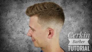 HAARSCHNITT TUTORIAL 2018  Textured Haircut   SKIN Fade Tutorial [upl. by Girhiny]