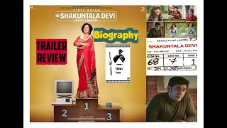 Shakuntala Devi  Trailer Review  BiographyFilmi Tau [upl. by Diantha723]