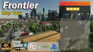 Frontier  Map Tour  Farming Simulator 22 [upl. by Hopper]