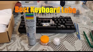 Best Keyboard Switch Lube Superlube vs Silicone Vs Krytox [upl. by Wesa]