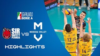 Perugia vs Modena  Highlights  Superlega  4a Giornata [upl. by Attolrahc]