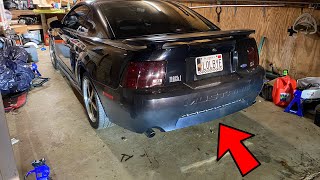 How To Remove The Fuel Tank In A 19942004 Mustang [upl. by Eiznikcm]