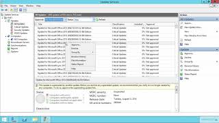 Exploring the WSUS Console [upl. by Aneekat754]