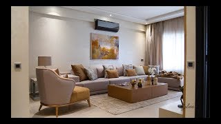 DÉCORATION MODERNE 2019 INTERIOR DESIGN APPARTEMENT CASABLANCAالتصميم الداخلي للمنزل [upl. by Yelssew]