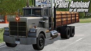 Pallet Autoload for All Platforms  Tips amp Tricks FS22 [upl. by Hiller]