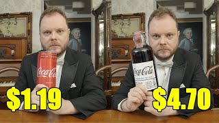 Can You Taste The Difference Between an Expensive and Cheap Coca Cola [upl. by Siver]