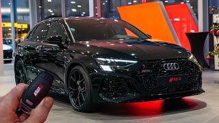 2022 Audi RS3 Sportback 400hp  Sound amp Visual Review [upl. by Lupita680]