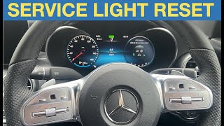 Mercedes C200 Service light reset procedure [upl. by Natka]