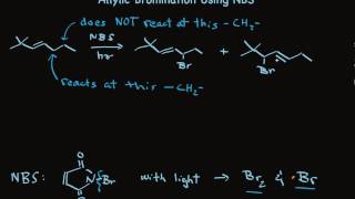 Allylic Bromination Using NBS [upl. by Nanette825]