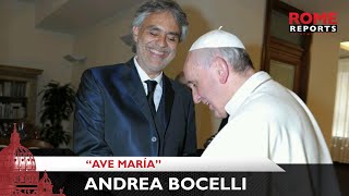 Andrea Bocelli interpreta el “Ave María” de Bach en el Vaticano [upl. by Diarmid]