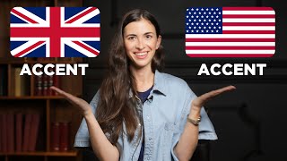 BRITISH VS AMERICAN ACCENT EXPLAINED [upl. by Adikram]