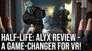 HalfLife Alyx  The Digital Foundry Tech Review  A GameChanger for VR [upl. by Hodosh81]