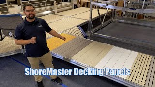 Decking Panel Options  ShoreMaster Docks [upl. by Jacinto]