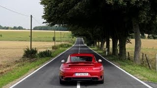 2014 Porsche 991 911 Turbo S Launch Control Test Review [upl. by Solnit]