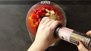 How to make Harissa paste  Simply Delicious [upl. by Jacobine984]