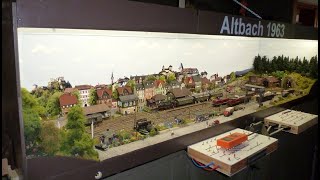 H0Ausstellungsanlage Altbach 1963 2 [upl. by Eniala]